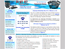 Tablet Screenshot of ordi47.com